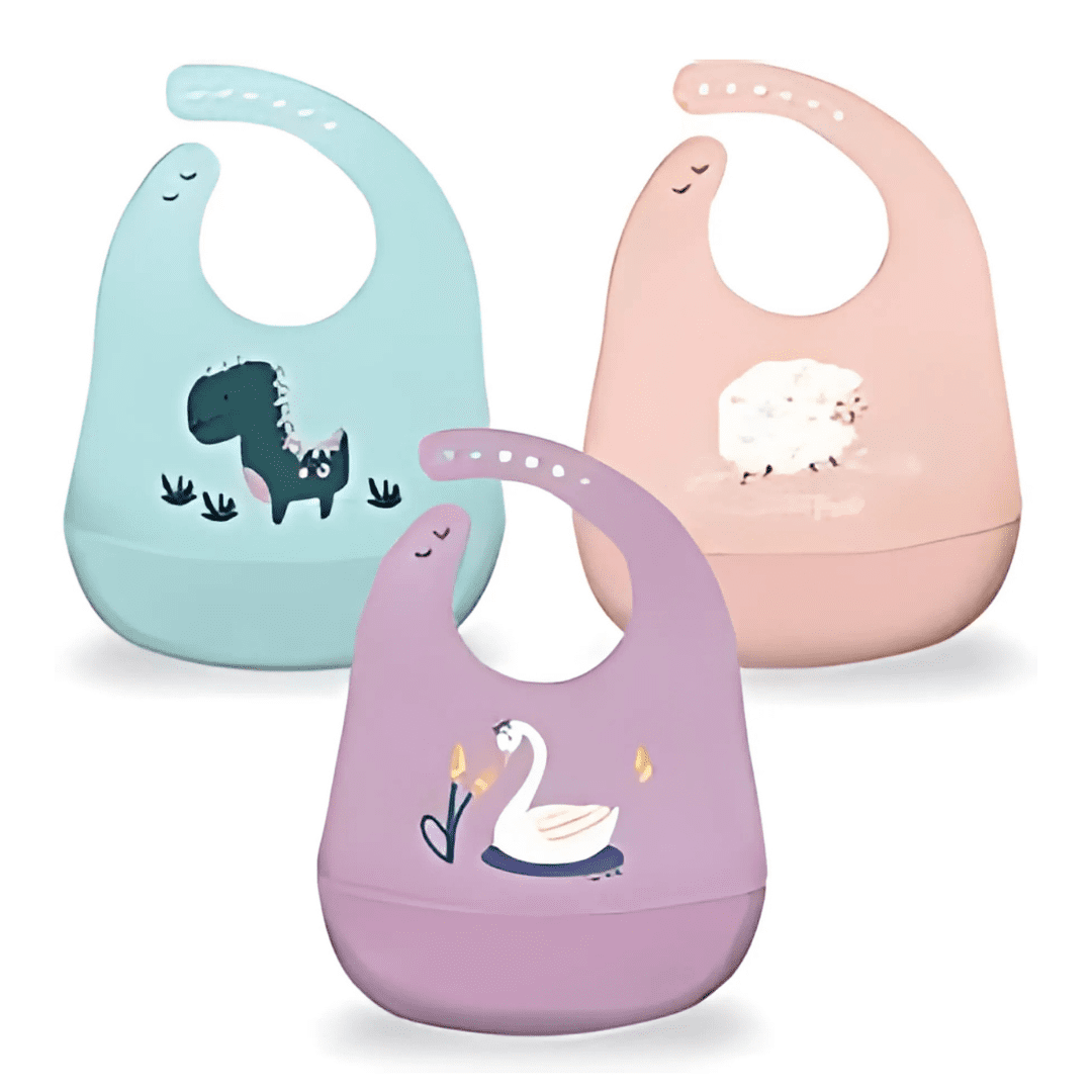 Baby silicone bibs