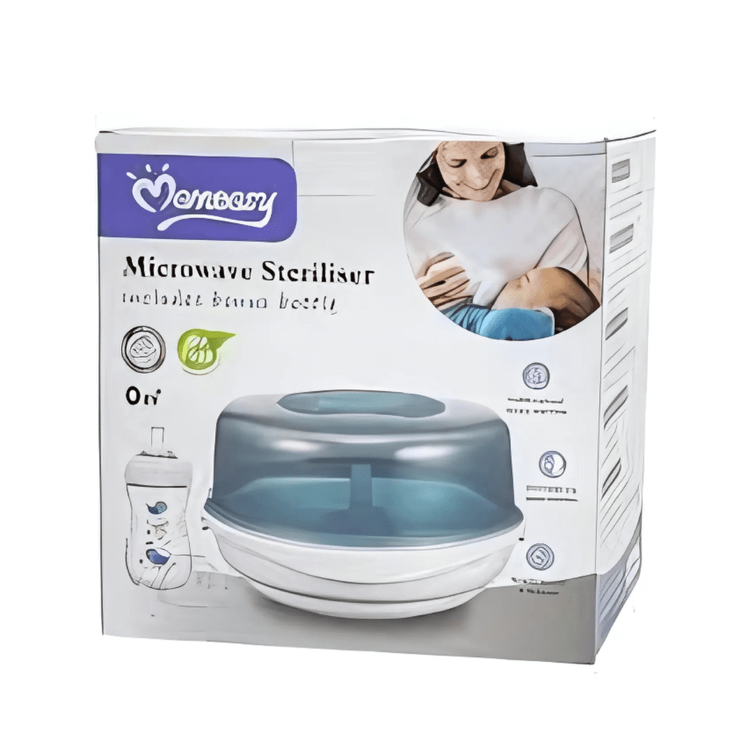 Baby bottle steam sterilizer and disinfector